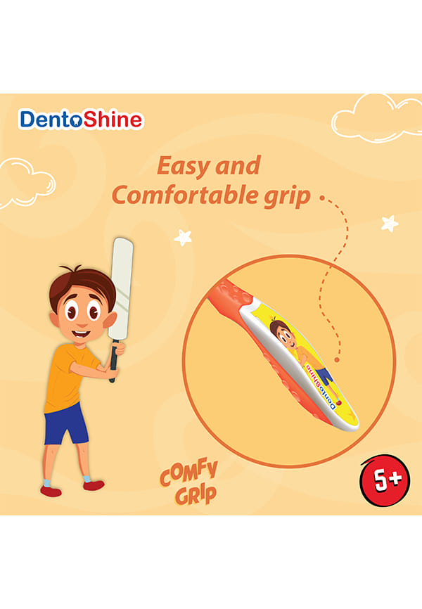 COMFY Grip Toothbrush for Kids (Ages 5+) – thumbnail 5