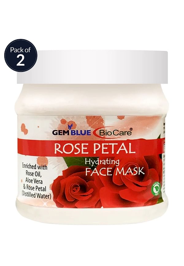 Rose Petal Hydrating Face Mask, 500Ml