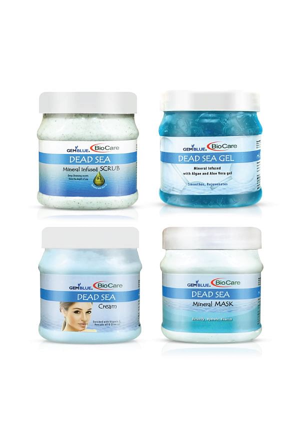 Dead Sea Scrub, Cream, Mask & Gel