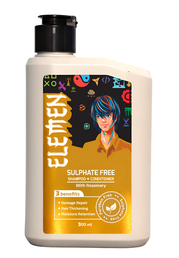 Sulphate Free Shampoo + Conditioner with Rosemary