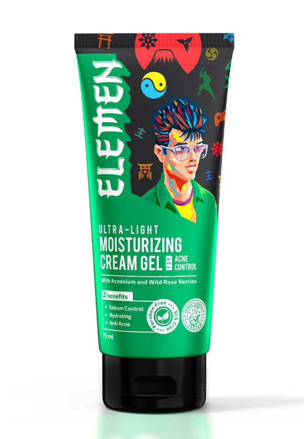 Ultra-Light Moisturizing Cream Gel for Acne Control