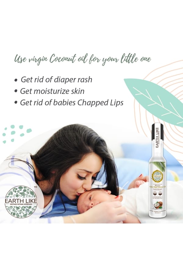 Extra Virgin Coconut Oil-for Hair care, Skin care, Baby massage and Cooking – thumbnail 3