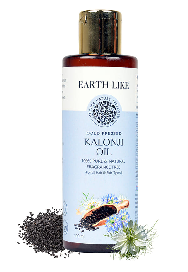 Kalonji Black Seed Oil for Healthy Hair, Skin Hydration & Scalp Nourishment
