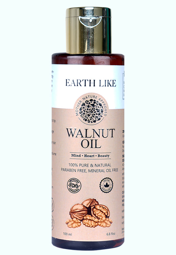 Cold Pressed Walnut Hair Oil