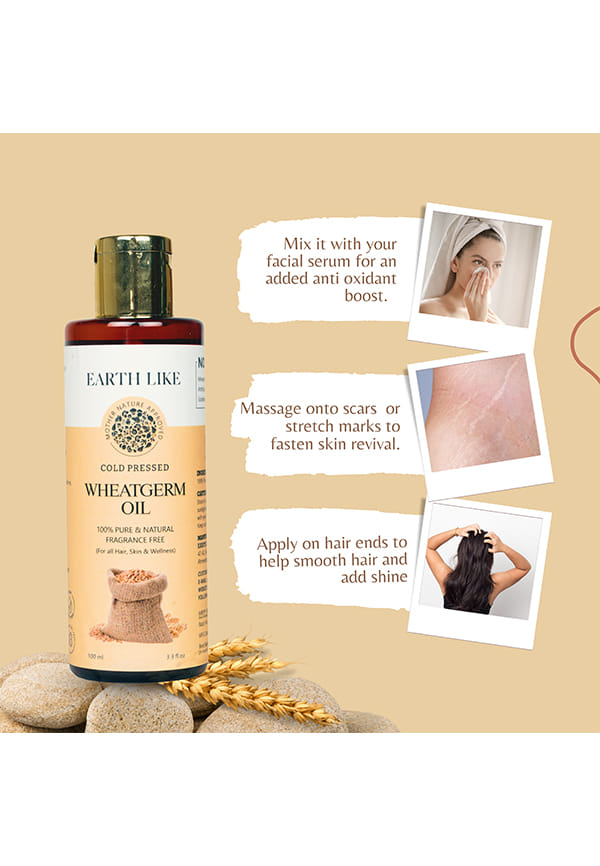 Cold Pressed Wheat germs Carrier Oil – thumbnail 2
