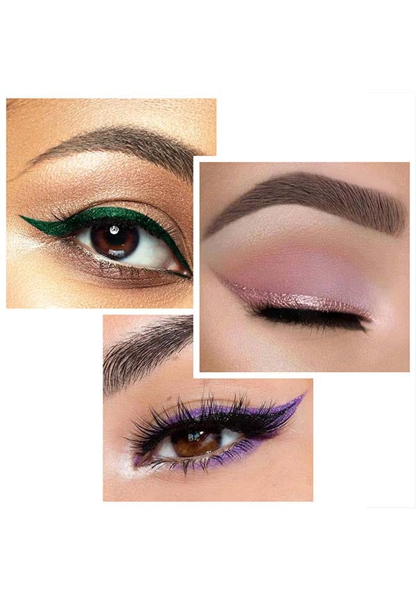 Eye Gotta Feeling - Show Me Shimmer Eyeliner Combo (Lucid Dreaming- Purple, Space Goddess- Pink, Power Move- Green ) – thumbnail 7