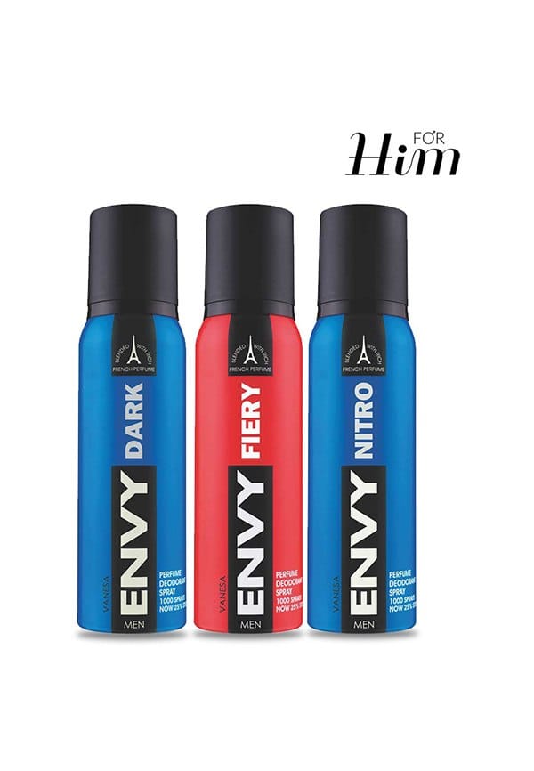 Dark, Fiery & Nitro Deo Combo