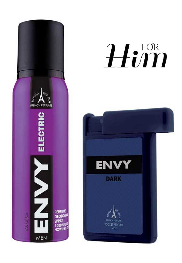 Electric Deo & Dark Pocket Perfume Combo
