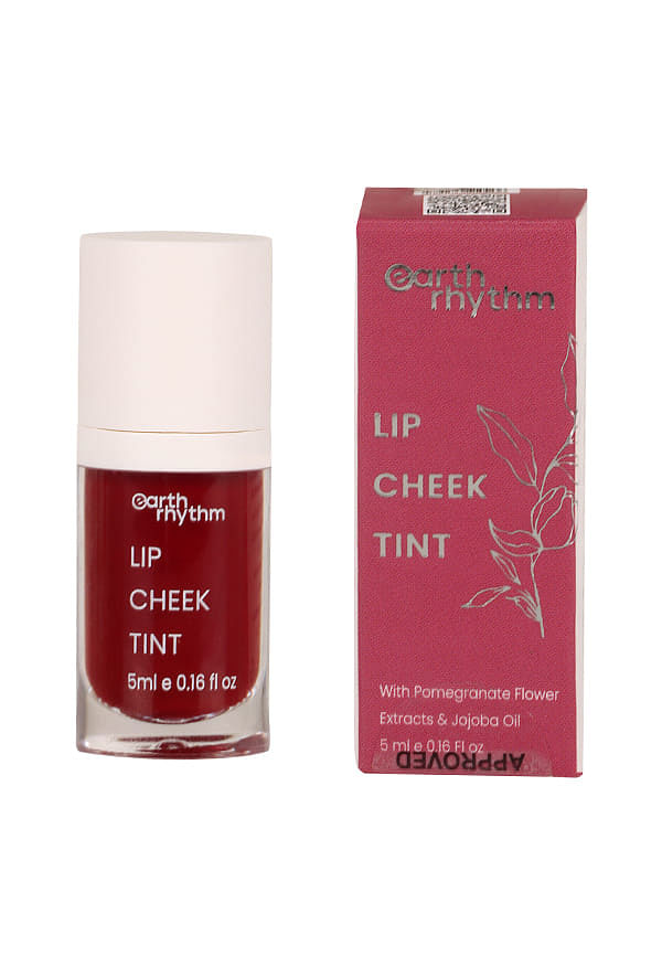 Lip & Cheek Tint Brandy - With Pomegranate Flower Extracts & Jojoba Oil
