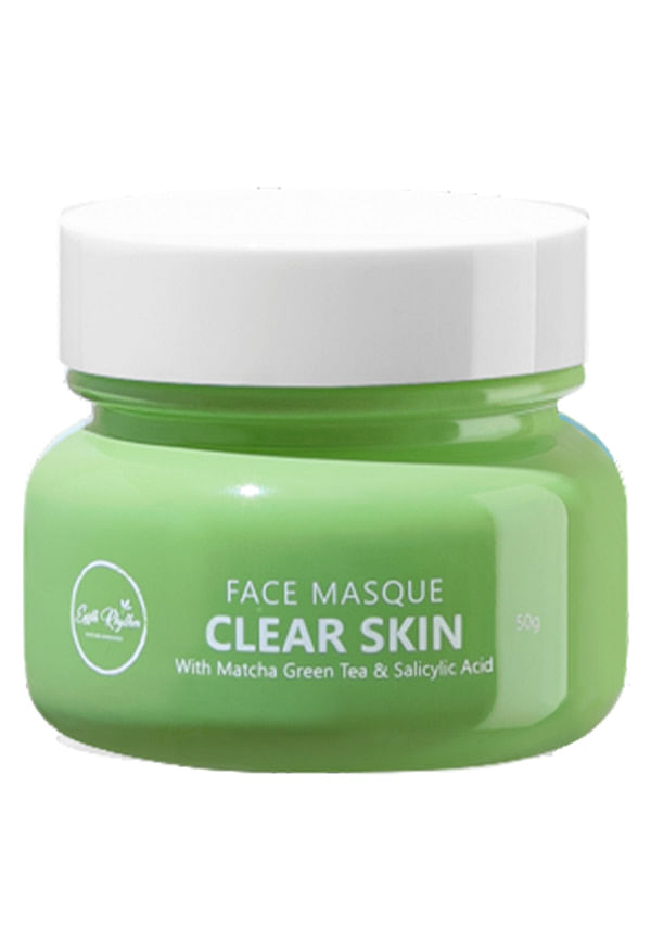 Clear Skin Face Masque With Matcha Green Tea &Amp; Salicylic Acid
