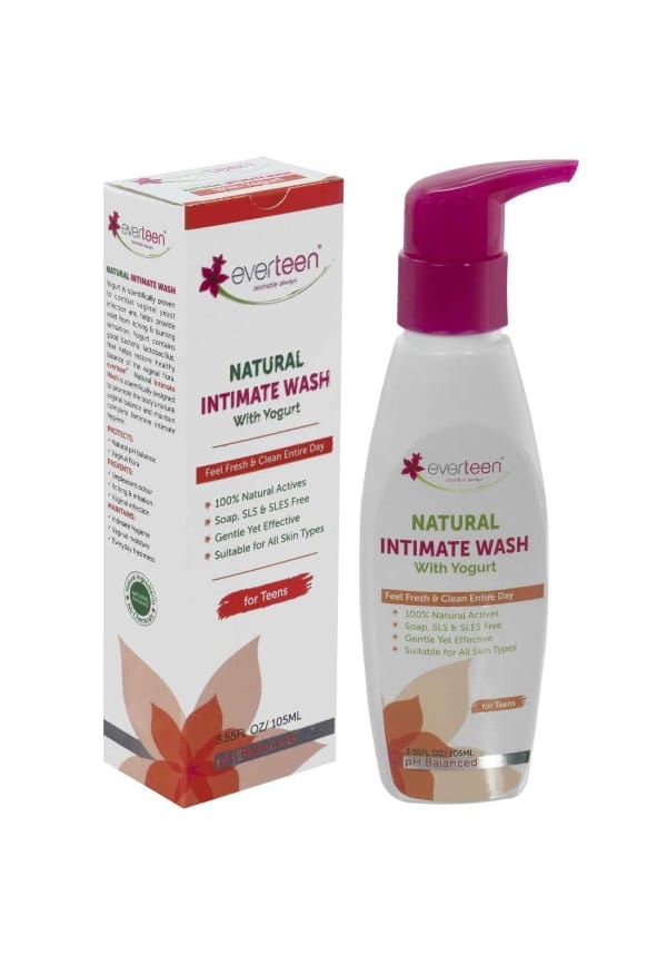 Yogurt Natural Intimate Wash For Feminine Intimate Hygiene In Teens