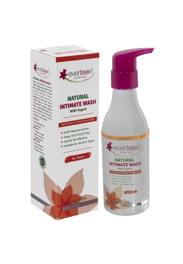 Yogurt Natural Intimate Wash For Feminine Intimate Hygiene In Teens
