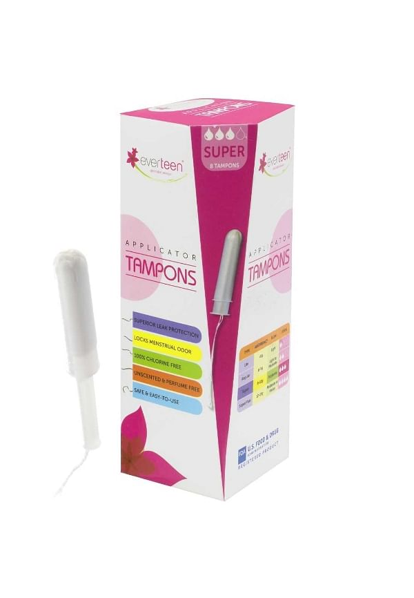 Super Applicator Tampons For Periods In Women