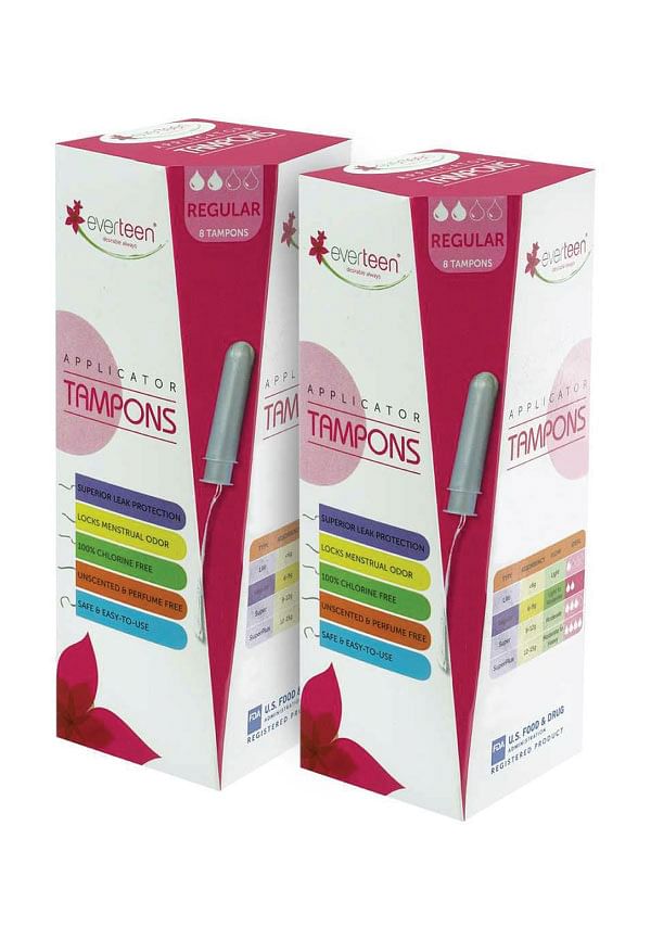Regular Applicator Tampons for Periods in Women