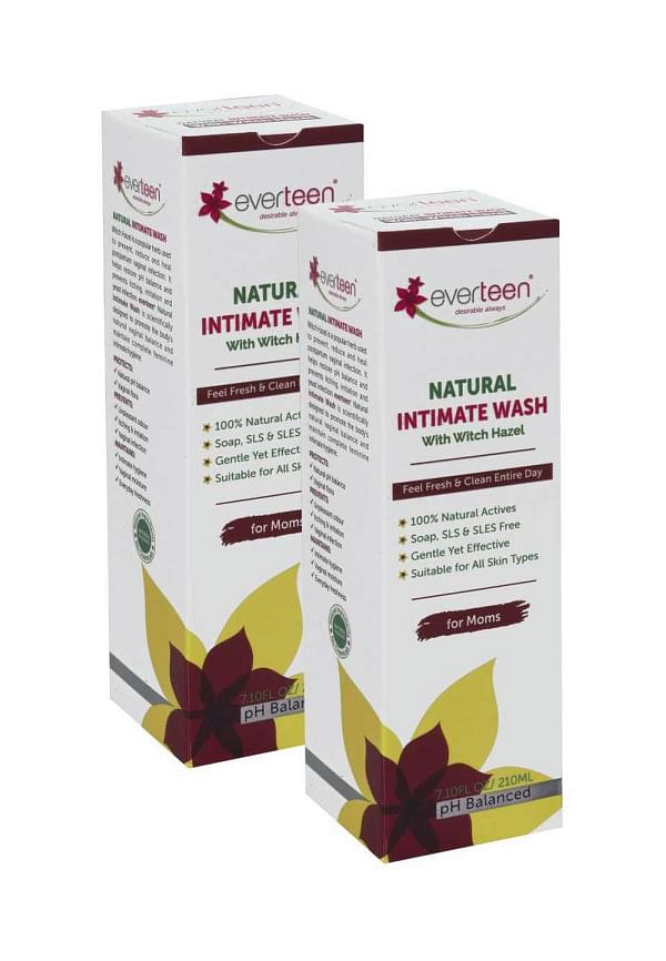 Witch Hazel Natural Intimate Wash for Feminine Hygiene in Moms