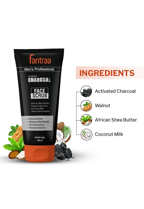 Activated Charcoal Face Scrub – thumbnail 3