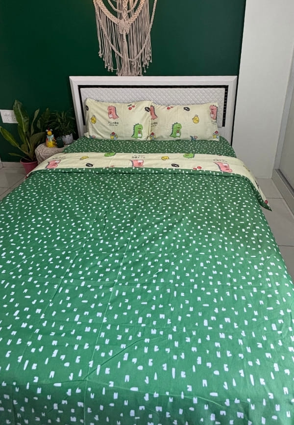 Cute Dinos Bedsheet Set – thumbnail 5