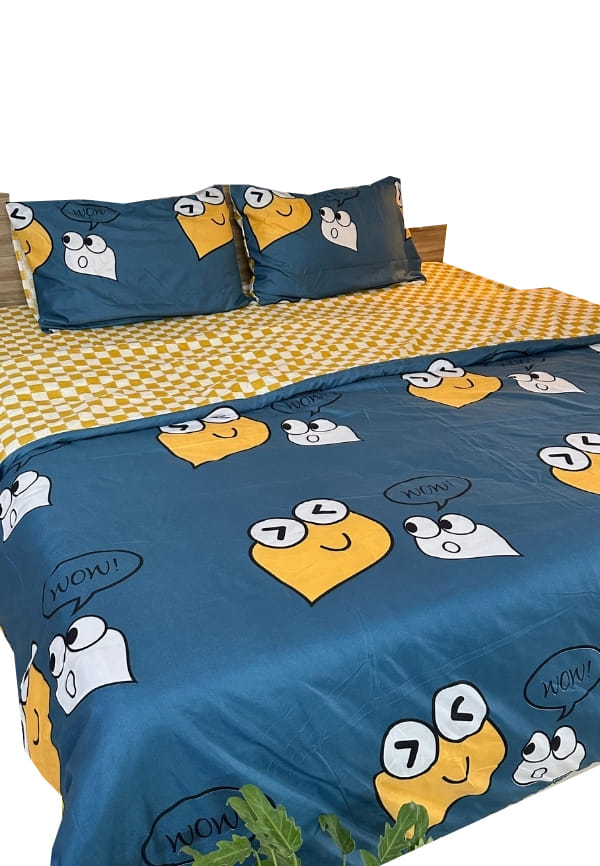 Cute Smiles Bedsheet Set