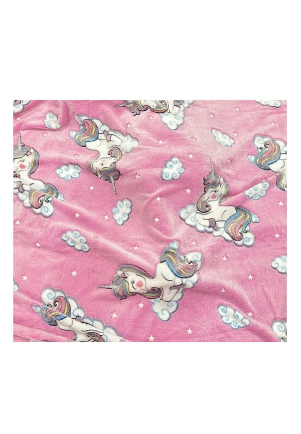 Glow in the Dark Blanket – Dreamy Unicorn Theme