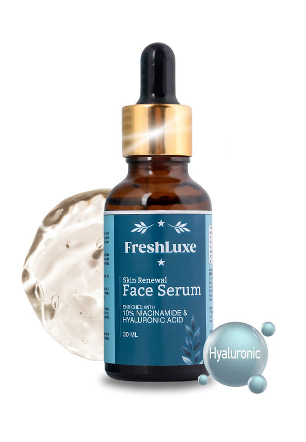 Skin Renewal Face Serum  10% Niacinamide & Hyaluronic Acid  Hydrating & Brightening