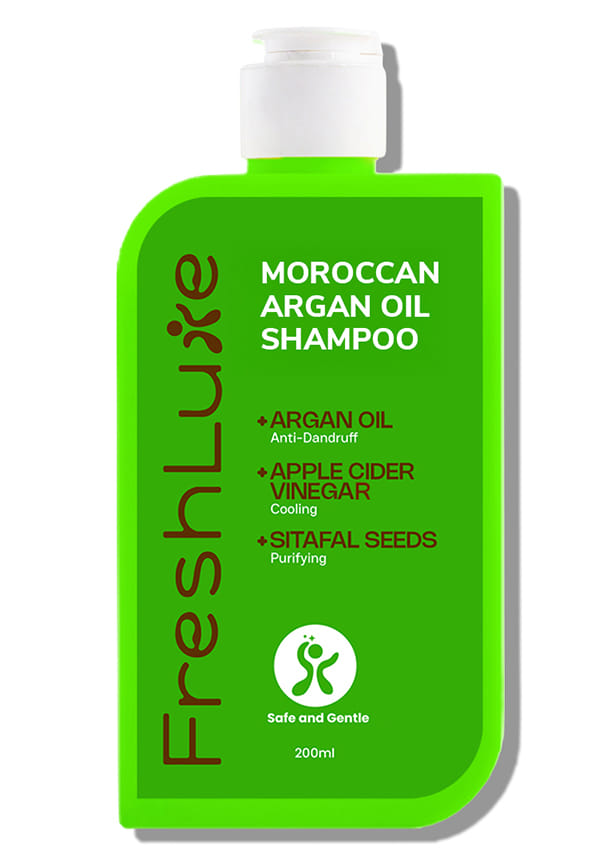 Luxe Repair Shampoo with Moroccan Argan Oil & Apple Cider