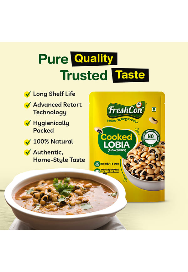 Freshcon Cooked Lobia (Cowpeas) – thumbnail 3