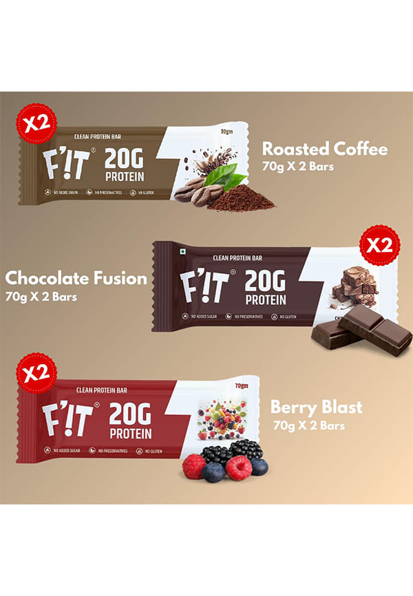 High Protein | 20g Protein Bar Combo Pack – thumbnail 6
