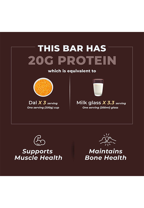 High Protein | 20g Protein Bar - Chocolate Fusion – thumbnail 5