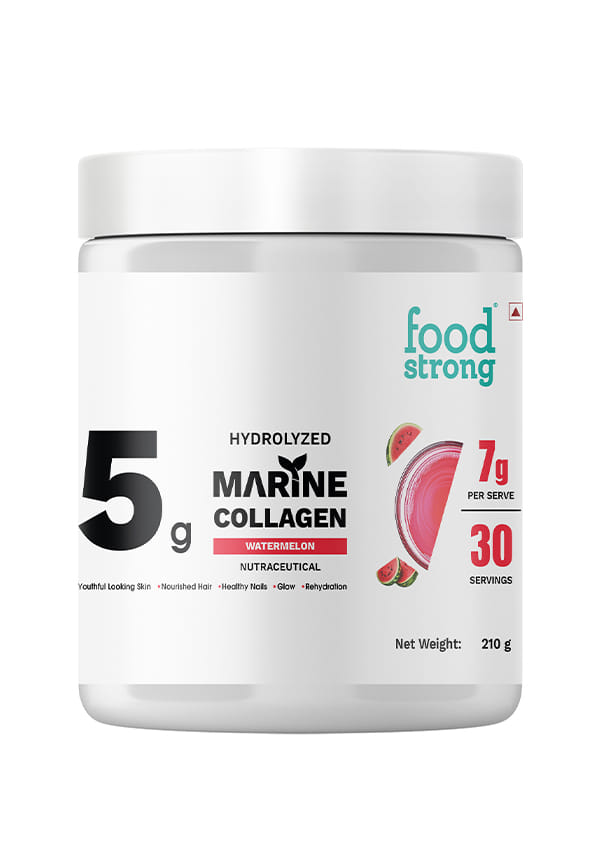Hydrolyzed Marine Collagen Powder – Watermelon Flavour