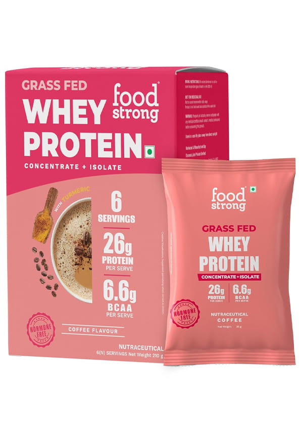 Whey Protein Powder (Concentrate + Isolate), Daily Protein Coffee Flavour