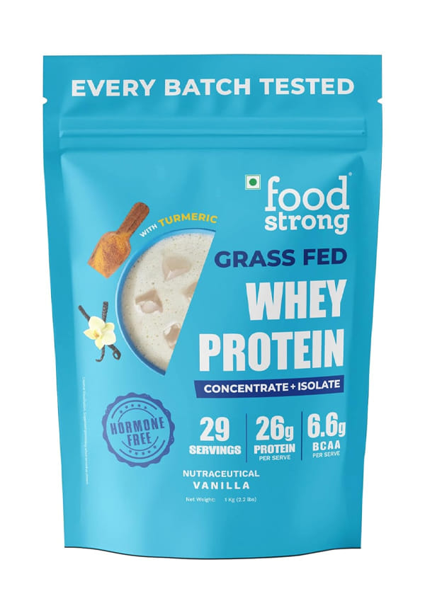 Whey Protein Powder (Concentrate + Isolate), Daily Protein Vanilla Flavour