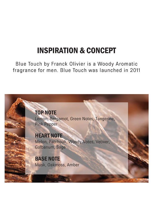 Blue touch cologne by franck online olivier