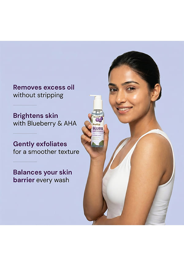 Blueberry & AHA Face Cleanser – thumbnail 3