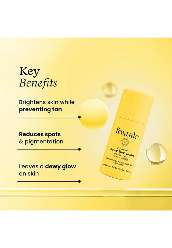 Niacinamide Dewy Sunscreen For All Skin Type Spf 70 Pa++++ – thumbnail 2