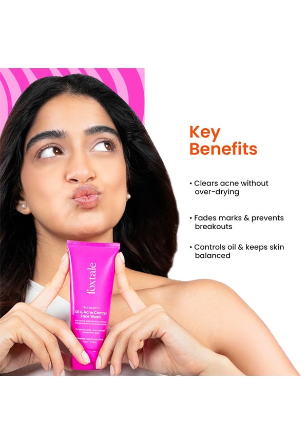 True Clarity Oil and Acne Control Face Wash- Pack of 2 – thumbnail 5