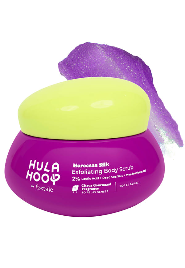 Hula Hoop Exfoliating Body Scrub with 2% Lactic Acid