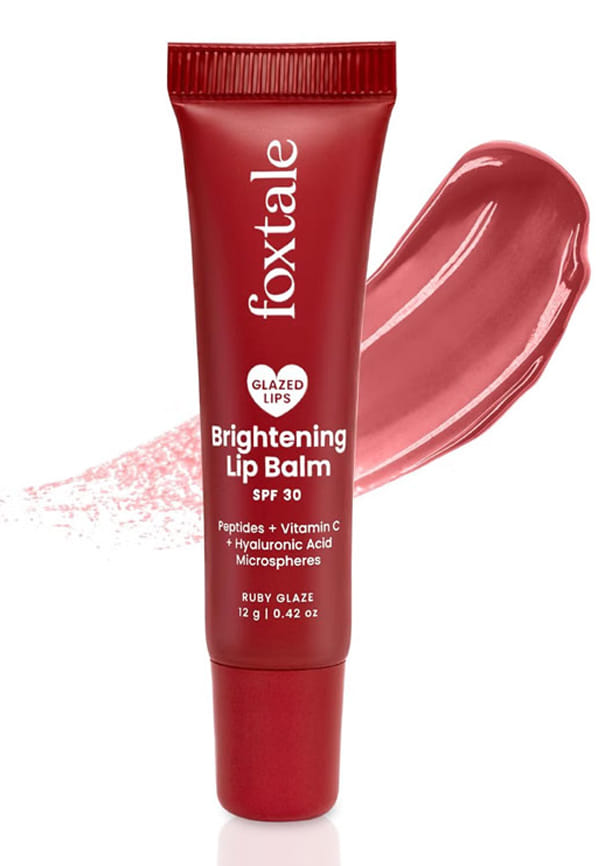 Brightening Lip Balm | Kit of 2 | Ruby & Mauve Glaze – thumbnail 3