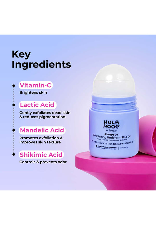 Hula Hoop Brightening Underarm Roll-On – thumbnail 3