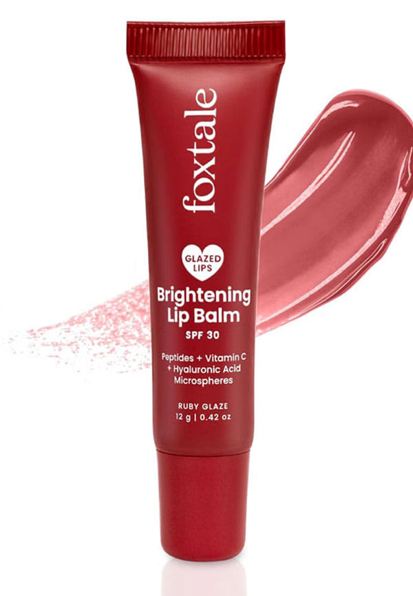 Brightening Lip Balm | Kit of 3 | Clear, Ruby & Pink Glaze – thumbnail 3