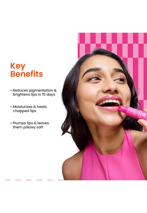 Brightening Lip Balm | Kit of 3 | Clear, Ruby & Pink Glaze – thumbnail 5