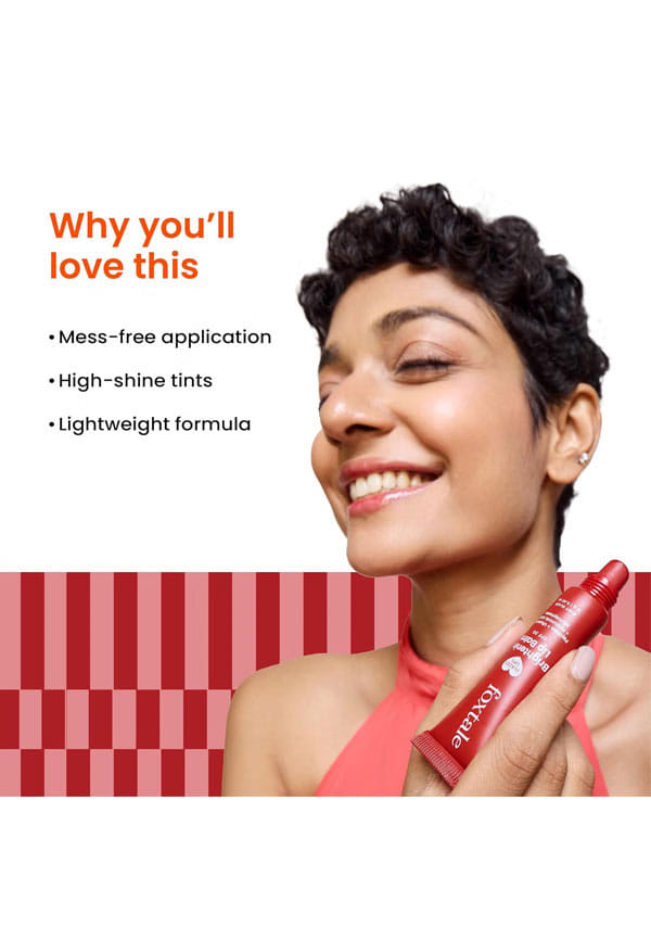 Brightening Lip Balm | Kit of 3 | Clear, Ruby & Pink Glaze – thumbnail 7