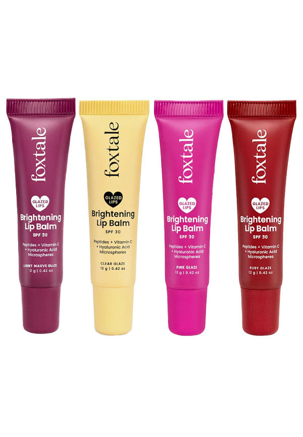 Brightening Lip Balm | Kit of 4 | The Glossy Quad