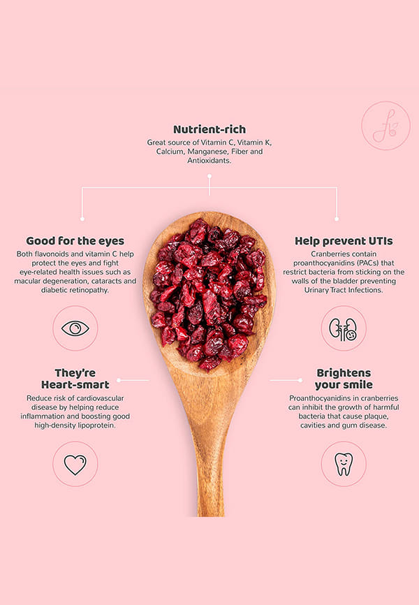 Cranberries | Whole | Sugar Free | Infused with Organic Apple juice – thumbnail 2