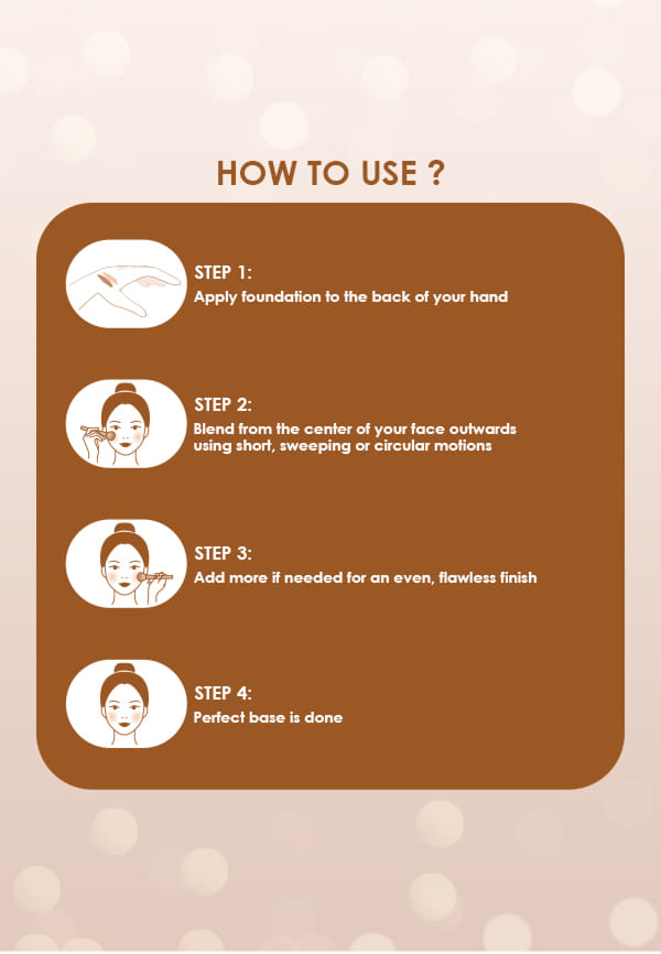 Lord Of The Brushes Foundation Brush – thumbnail 4