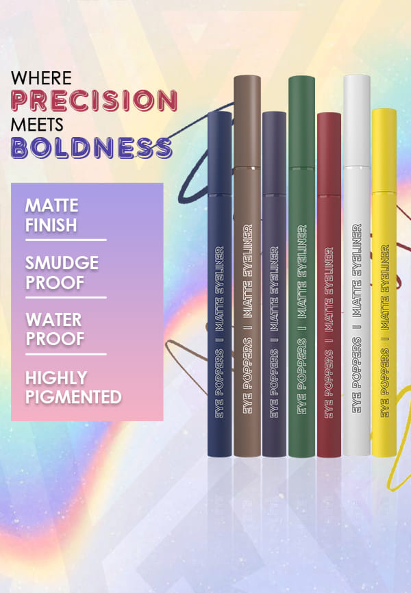 Eye Poppers Matte Eyeliner – thumbnail 2