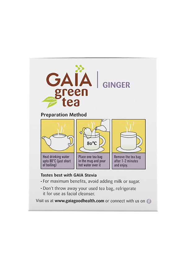 Green Tea + Ginger – thumbnail 3
