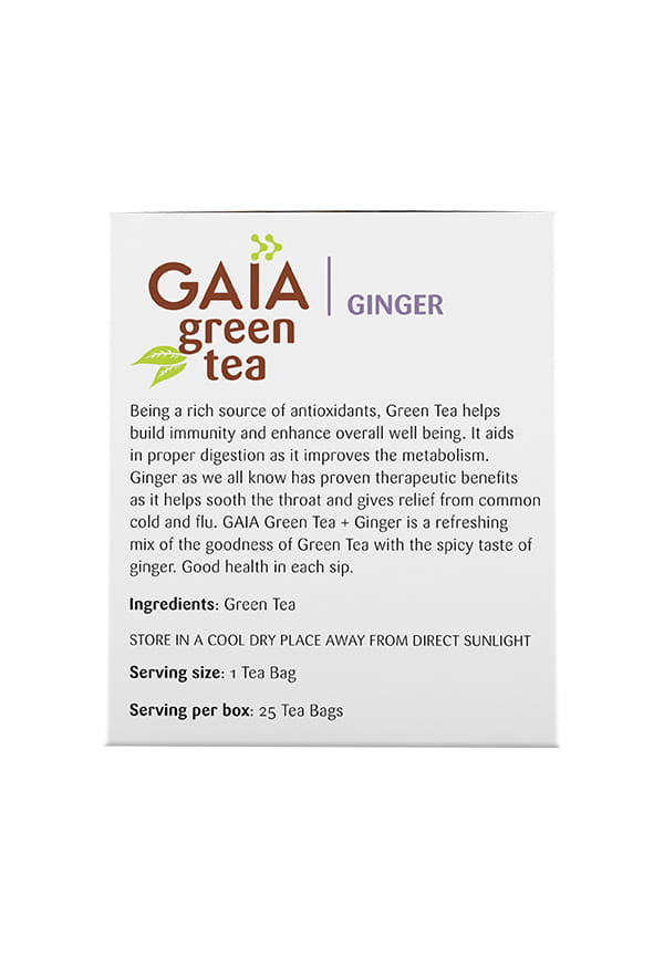Green Tea + Ginger – thumbnail 4