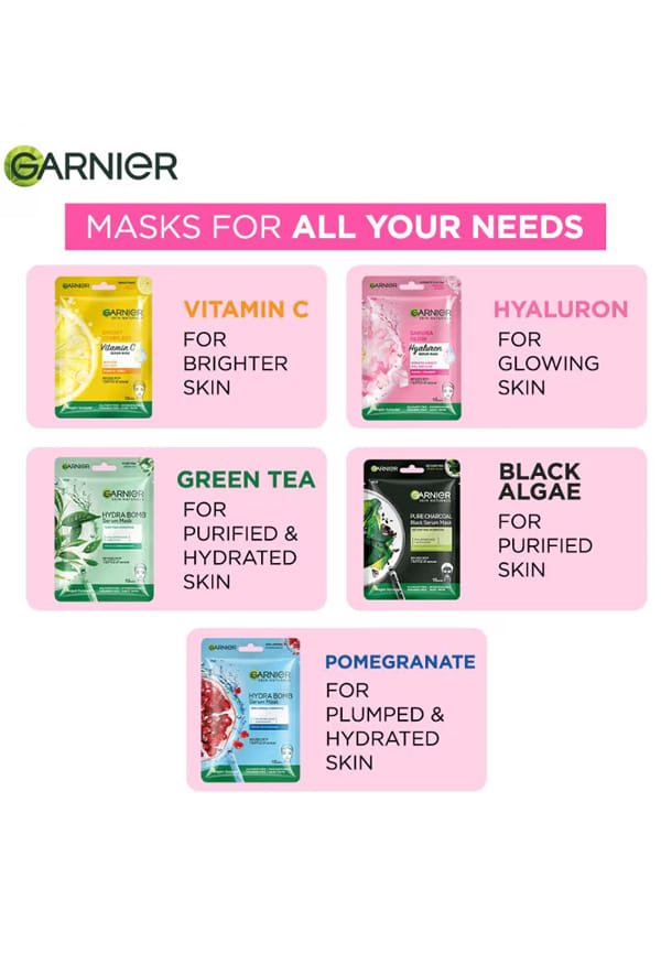Skin Naturals Sakura Glow Face Serum Sheet Mask (Pink) – thumbnail 7