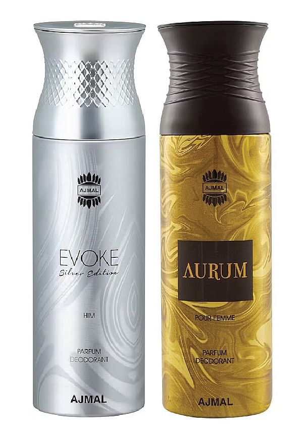 Aurum & Evoke Silver Edition Perfume Deodorant