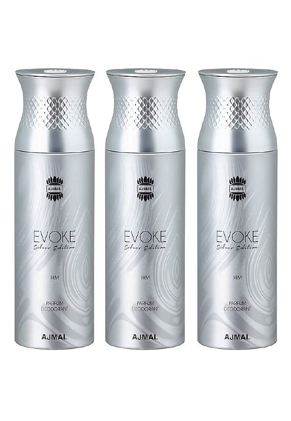 Evoke Silver Edition Perfume Deodorant